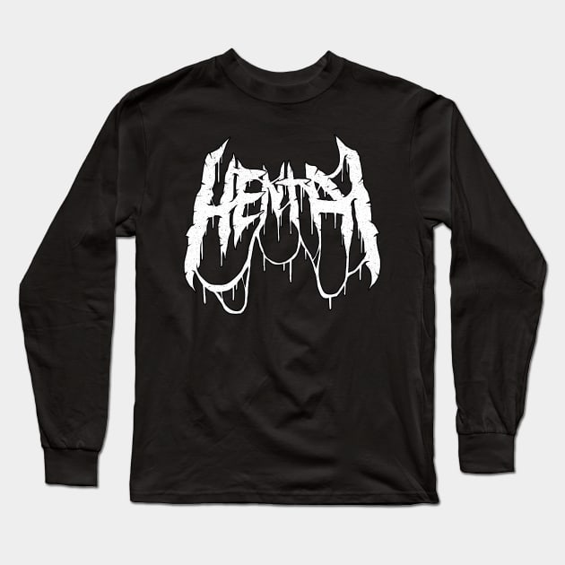 HENTAI logo Long Sleeve T-Shirt by ghaarta